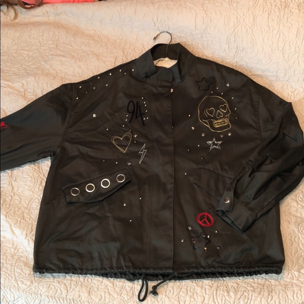 H&M army style blazer